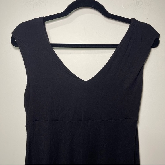 Vintage Y2K women’s black sleeveless ruched babydoll style tank top in size M - Picture 6 of 8